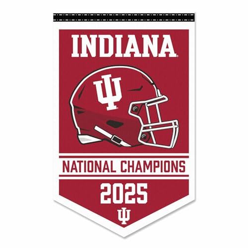 Indiana Hoosiers 2025 National Champions Banner