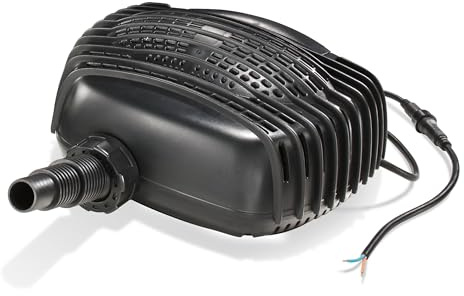 esotec Bachlaufpumpe Adria 2900/3400 – 12-18V/DC Ersatzpumpe für Wasserfall, Bachlauf & Gartenteich – 3400 l/h IP68 101761
