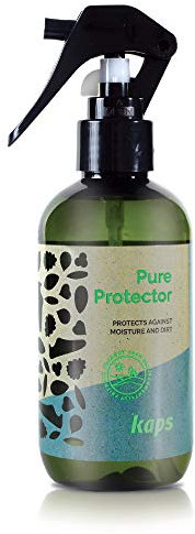 Kaps Pure Protector Idrorepellente | Spray Protettivo Ecologico per Scarpe Senza Solventi | Spray per tutte le Calzature e Tessuti in un Flacone Pratico di 200 ml | Made in Europe