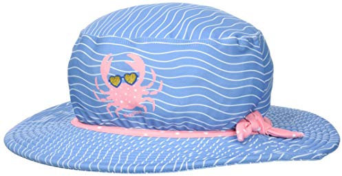 Playshoes Mädchen Uv-schutz Sonnenhut Bademütze Kopfbedeckung, Krebs, 55 EU