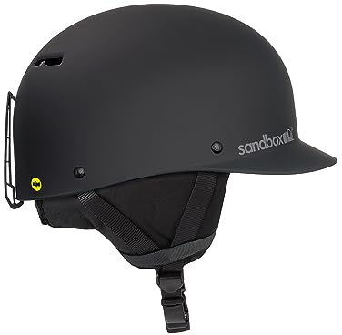 Sandbox Unisex Classic 2.0 Snow (MIPS) Ski and Snowboard Helmet - Black BOA | Medium