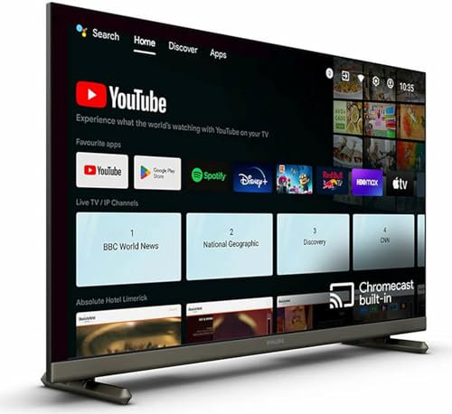 Philips 24HFL4518/12 Gästefernseher 61 cm (24) HD 250 cd/m² Smart-TV Schwarz 6 W (24HFL4518/12)
