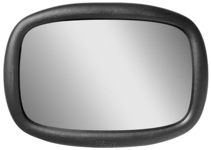 Nuby Rückspiegel fürs Auto – Sicher für Babys – 360° drehbar – Universelle Kompatibilität – Einfache Installation – Unzerbrechlicher Spiegel – Klare und breite Sicht zur Überwachung von Baby/Kinder