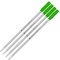 Monteverde Soft Roll Kugelschreiber, für Cross Kugelschreiber, Grün, 4 Stück