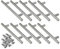 Micro Trader 128mm Bohrlochabst Edelstahl Möbelgriffe Stangengriffe Relinggriffe