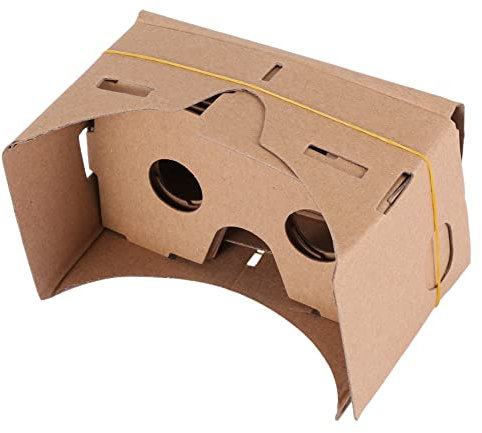 Nicfaky 6 inch DIY 3D VR Virtual Reality Glasses Hardboard For Cardboard