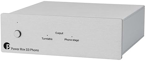 Pro-Ject Power Box S3 Phono Power Filter per giradischi e preamplificatori (argento)