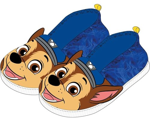 Zapatillas de Casa Paw Patrol licencia oficial | Pantuflas Paw Patrol cómodas, suaves y antideslizantes