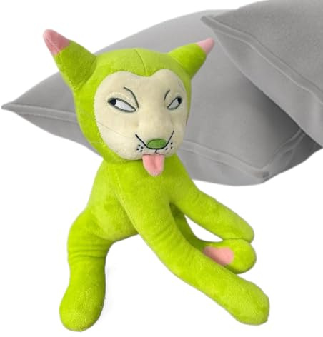 Animal En Peluche Chat 29,9 cm Décoration Souple Mignonne Drôle Et Avec