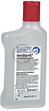 Limpiador de acero inoxidable Neoblank, 250 ml, compatible con Liebherr 8409030 para frigoríficos