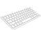 aMZCaSE Clavier Bluetooth Sans Fil Compatible avec iPad 10.2'/9.7', Pro 11'/12.9', Air/Mini, iPhone, Windows, iOS, Android (Blanc)