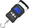 NUTRI FIT Digitale Kofferwaage,110lb/50kg Elektronische Digital Fischwaagen Handwaage, 2 AAA Batterien enthalten, Beleuchtetes Display