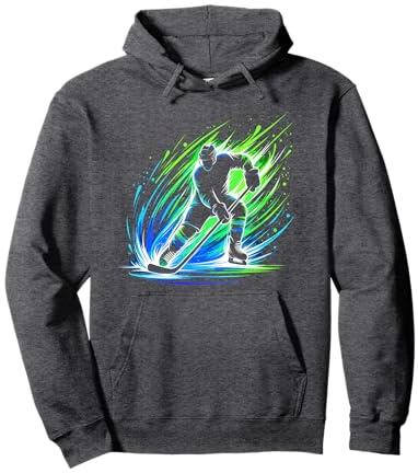 Hockey Ice Hockey Boys Kids Youth Pullover Hoodie