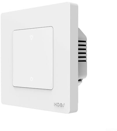 Smart Dimmer Switch for Zigbee Light 1-3 Gang App Control Home Dimmable Grey White 86mm(white 1 Gang)