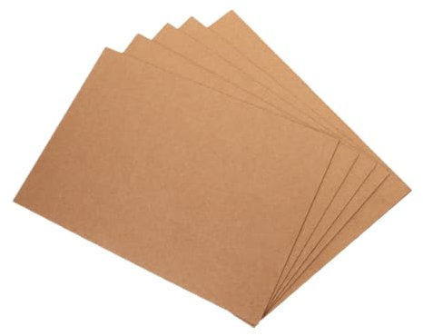 Veemoon 5Blätter Vintage Kraftpapier Skizzenpapier Dickes Malpapier Für DIY Projekte Für Zeichnen Und Basteln Karton