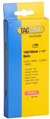 Tacwise 0747 Clavos Brad Galvanizados de Tipo 18G / 40 mm, Paquete de 1000