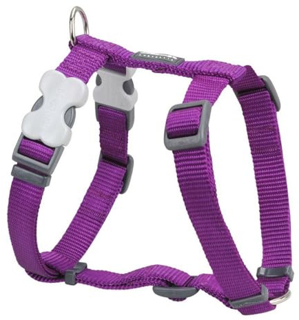 Red Dingo Nylon Hundegeschirr, violett, S (DH-ZZ-PU-150