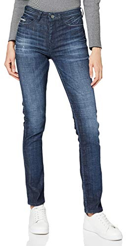 ESPRIT 120EE1B322 Jeans, 901/Blu Scuro, 27W x 32L Donna
