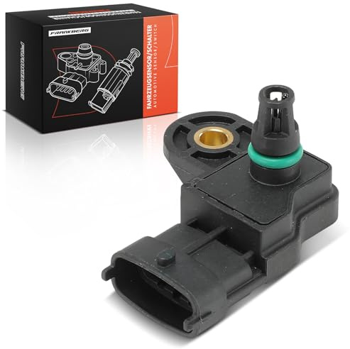 Frankberg Sensore pressione differenziale Pressione gas di scarico 4-Poli Compatibile con Corsa D S07 500 312 Freemont 345 Corsa E X15 159 939 Replace# 93171176