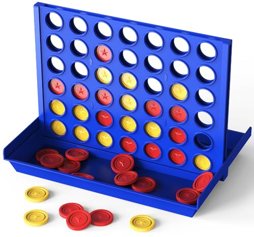 Pup Go 4 in a Row Family Board Game for Kids 3-12, 2 Player Connect Games