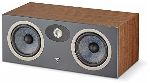 Focal Theva Center - Altoparlante a canale centrale a 2 vie, ciascuno (legno scuro)