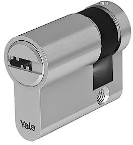 Yale YC102KD351004N1 YC102 Zylinder für Schloss, vernickelt, Mezzo cilindro