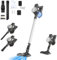 Akku Staubsauger mit LED Bürste, 20000Pa 140W Staubsauger Kabellos mit 2 Saugmodi, Akku Stielstaubsauger Handstaubsauger Akkusauger Leicht Vacuum Cleaner für Hartböden,Teppich,Tierhaare,Auto,Zuhause