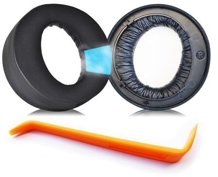PS5 Ear Pads - Replacement Cooling Gel Earpads for Sony PlayStation 5 Pulse 3D PS5 Headphones Black