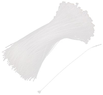Sourcingmap Snap Lock Pin Security Loop Plastic Tag Fastener Tie 5 Inch 500Pcs