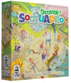 Cranio Creations - Soqquadro Outdoor - La Caccia al Tesoro dove vuoi tu! - Gioco da Tavolo per Bambini - Età 6+ - Da 2 a 10 Giocatori - Edizione in Lingua Italiana