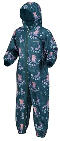 Regatta Kids' Peppa Pig Pobble Waterproof Puddle Suit