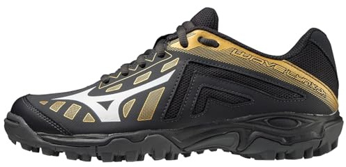 Mizuno Wave Lynx Junior Hockeyskor - SS23, Blkoyster Mpgold Irongat, 35 EU