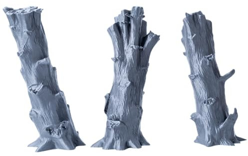 3D Vikings Realistisches Baumgelände-Set für Tisch-RPG und Kriegsspiele, 28/32 mm Skala