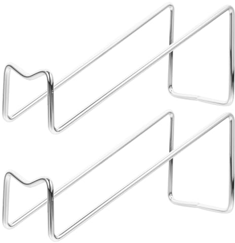 Alipis Porte-Bouteille De Vin en Métal Lot De 2 Casier À Vin Moderne Présentoir pour Bureau Cuisine Bar Et Salle À Manger Support De Rangement pour Bouteilles Décoration Intérieure