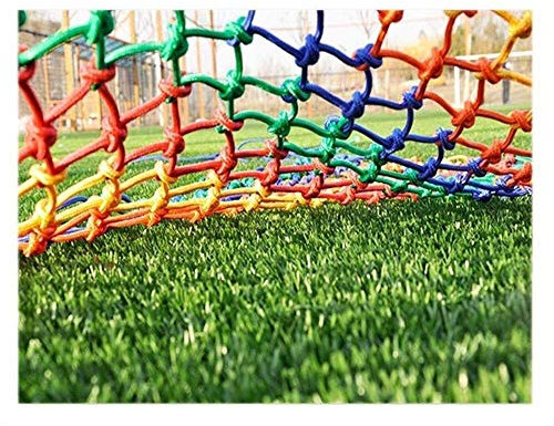 SDYBZSTU Rete di Sicurezza per balconi, Scale, Protezione anticaduta, Rete di Corda, Colore, Rete di Sicurezza per Bambini, Rete Decorativa per Giardino, Rete anticaduta, Recinzione per Parco Giochi