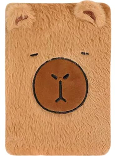 A5 Capybara plysch kawaii anteckningsbok för skolan söt Capybara anteckningsblock tecknade djur dagbok studenter brevpapper barn festival gåva