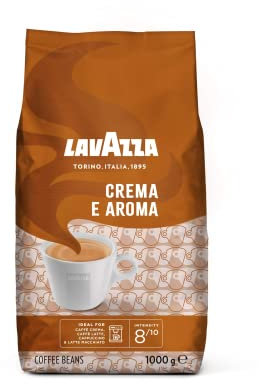 Lavazza Crema e Aroma - Café en Grano entero (1 kg, Coffee-beans, Marrón)