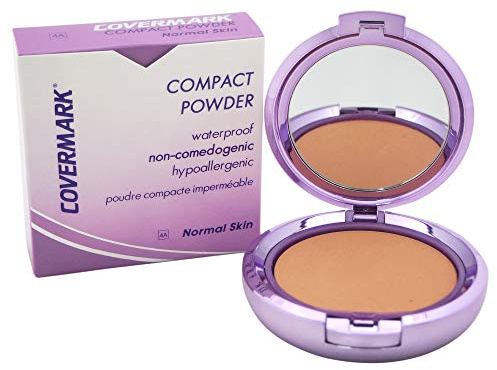 Covermark Kompaktpuder Waterproof Camouflage, Compact Powder, hypoallergen und nicht komedogen, für normale Haut, mit Vitamin E, Farbe 4A, Format 10 g