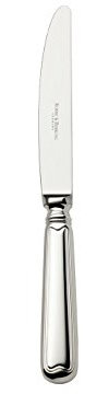Robbe & Berking Cuchillo de postre Alt-Faden (chapado macizo en plata con 150 g)