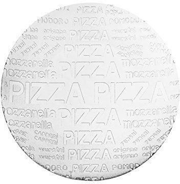 Home Moda Plato de Pizza Transparente, 33x33x2 cm