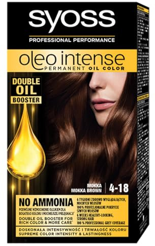 Syoss Oleo Intensives Haarfärbemittel Mit Lang Anhaltender Färbung Mit 4-18 Mokkaölen