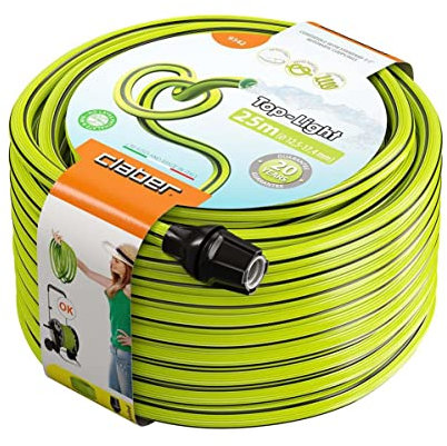 Claber Tubo Ultra Leggero 25 M Completo di RACCORDI, 12,5-17,4 MM