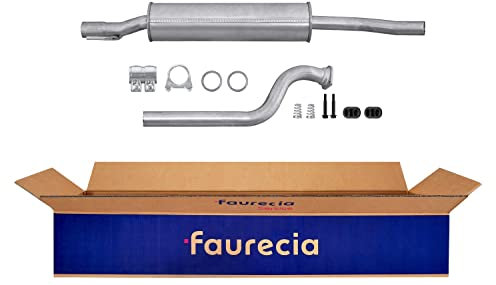 HELLA 8LC 366 024-641 Mittelschalldämpfer - Easy2Fit® Kit - mitte - zweiteilig - Set mit Anbauteilen - für u.a. OPEL ASTRA G (T98)