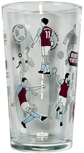 Aston Villa Pint Glass