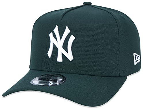 New Era New York Yankees MLB Dark Green 9Forty A-Frame Adjustable Cap - One-Size