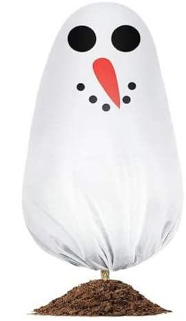 MeevrgR Housse de protection contre le gel pour plantes avec fermeture éclair et cordon de serrage pour arbres et plantes d'extérieur 180 x 203 cm