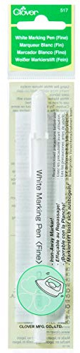 Water Soluble Marking Pen Fine Point-White