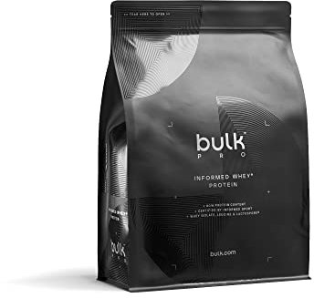 Bulk Informed Whey, Protein-Shake mit Zusatz von Verdauungsenzymen, Protein Pulver, Eiweißpulver, Doppel-Schoko, 2,27 kg
