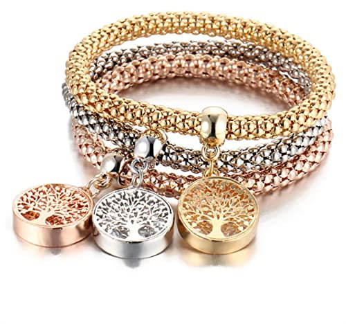 LIULIN Wellen-Armbänder für Damen, Schönes Armband mit Herz aus farbigem Kristall, österreichische Mode