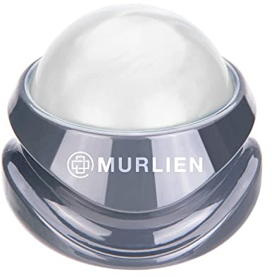MURLIEN Massage Roller Ball, Tight and Sore Muscles Relief, Manual Massager, Alleviating Shoulder, Arms, Back, Legs, Calves or Muscle Tension - White